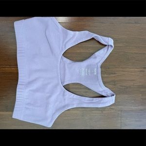 Mate the Label organic lavender sports bra